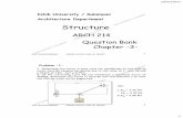 Structure -  · PDF fileIf cable CB is subjected to a tension that is twice that of cable CA, determine the angle θ for equilibrium of the 10-kg cylinder. Also,