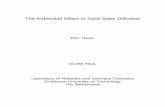 The Kirkendall Effect in Solid State Diffusion · PDF fileThe Kirkendall Effect in Solid State Diffusion ... The Kirkendall effect in solid state diffusion / by Aloke ... diffusion
