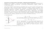Lecture 6: Linear Wire Antennas – Part I · PDF fileπ = = = Ω. 9.8) (As expected, the directas weivity, the beam solid anglell as the effective aperture arethe same as those of