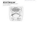 Autoranging Multimeter - Burn Technology Limited s Guide Autoranging Multimeter ... Congratulations on your purchase of the Extech EX503 Autoranging Multimeter. ... Set the function