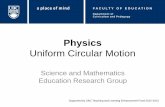 Physics - MSTLTT: Math & science resources for 21st scienceres-edcp-educ.sites.olt.ubc.ca/files/2015/01/sec...Physics Uniform Circular Motion Science and Mathematics Education Research