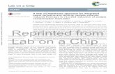 Reprinted from Lab on a Chip - University of Cincinnati Peng - New... · Reprinted from Lab on a Chip Lab on a Chip PAPER Cite this: Lab Chip,2016,,441516 Received 8th August 2016,