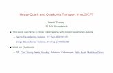 Heavy Quark and Quarkonia Transport in AdS/CFTphys.columbia.edu/~horowitz/meetings/AdSCFTDay/071026_AdSCFTD… · Heavy Quark and Quarkonia Transport in AdS/CFT Derek Teaney SUNY
