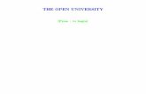 THE OPEN UNIVERSITYFILE/... · THE OPEN UNIVERSITY ... Stage 1, your mathematical knowledge should be ample. \rNo knowledge of calculus, ... for some parameter θ.