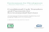 Conditional Cash Transfers and Payments for Environmental ... · PDF fileEnvironment for Development Persson and Alpízar 1 Conditional Cash Transfers and Payments for Environmental