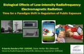 Biological Effects of Low-intensity Radiofrequency ... · PDF fileBiological Effects of Low-intensity Radiofrequency Electromagnetic Radiation ... • There are biological/health effects