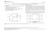 LF444 Quad Low Power JFET Input Operational Amplifier · PDF fileLF444 SNOSC04D – MAY 1998– REVISED MARCH 2013 LF444 Quad Low Power JFET Input Operational Amplifier Check for