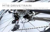 2015 MTB DRIVETRAIN - SRAM MTB DRIVETRAIN Frame Fit Specifications TABLE OF CONTENTS 1X11 & X01 ... Rear Capacity Index Cable Routing Chain Stay Angle (α) Chain Line Material Low