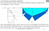 Zur Konstruktion einer Druckspannungsverteilung, · PDF file · 2017-03-18© 2002 Büsching, F.: Hydromechanik 02.2 Aufgabe: Druckspannungsvertei-lung an den Wänden des dargestellten