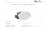 LED Downlight CATO Series C8F-30S-840smart-mit-led.at/wp-content/uploads/2015/04/EL-C8F-30S-840.pdf · test report page 2 of 15 luminaire photometric test report name: c8f-30s-840