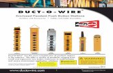 Δ WARNING - rowlandcrane.com · CMAA SPECIFICATIONS 70 AND 74.! Pictures are for illustration purposes and may not represent actual product. Duct-O-Wire 5