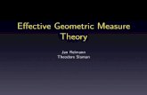 Effective Geometric Measure Theory - personal.psu.edu · A New Proof of Frostman’s Lemma The new proof is of aprofoundly e ective nature. Kucera-Gacs Theorem(does not have a classical