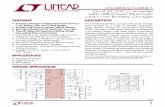 LTC3455/LTC3455-1 - Dual DC/DC Converter with USB …cds.linear.com/docs/en/datasheet/3455fc.pdf · LTC3455/LTC3455-1 1 3455fc 1 ... n 4.1V Float Voltage (LTC3455-1) Improves Battery