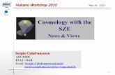 Cosmology with the SZE -  · PDF fileVulcano Workshop 2010 May 24, 2010. Cosmological scenario Probe CMB ... IC E kT F T ΩDM ΩDE 3C432 TCMB (z) ... Cosmo-evolu-meters