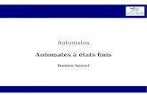 Automates -  · PDF fileLicence Informatique –L1 Damien Nouvel Automates 3 / 30 Automates à états fnis Plan Représentation des automates (FSA) Défnition formelle (DFA)