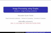 Image Processing using Graphs - Instituto de Computaçãoafalcao/talks/lecture1-ascsp.pdf · Image Processing using Graphs ... [2, 3, 4] in the ... I2 New features may result from