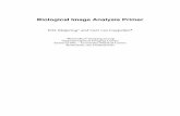 Biological Image Analysis Primer - · PDF file8 BIOLOGICAL IMAGE ANALYSIS PRIMER Figure 1.2 Illustration of the meaning of commonly used terms. The process of digital image ... 2 Image