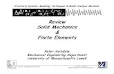 Solid Mechanics review 061904 - Faculty Server …faculty.uml.edu/.../22.515/Solid_Mechanics_review_061904.pdf1 Dr. Peter Avitabile Modal Analysis & Controls Laboratory 22.515 –