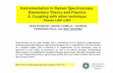 Instrumentation in Raman Spectroscopy: Elementary …georaman2014.wustl.edu/previous/2012/georaman10.uhp-nancy.fr... · Hoehse et al. (2009) Spectrochim. Acta , B64, 1219-1227. Raman