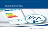 The EU-Ecodesign Directive - Systemair · bis 1 . 00 0 m³/h The EU-Ecodesign Directive And what you should know about it! ErP ... • Systemair provides the relevant data according