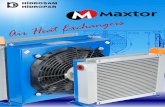 soğutucu verileri - hydrauliekonderdelen-pmr.nl Heat... · P ressu eil connection s ze cooling kcal/hkcal/hflow lt/minbar ... AIR HEAT EXCHANGER - Working pressure max 26 bar - Tested