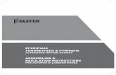 ΕΓΧΕΙΡΙΔΙΟ ΤΟΠΟΘΕΤΗΣΗΣ & ΡΥΘΜΙΣΗΣ · PDF file•Hinged semi-automatic «Fermator» door without vision panel: PF 120min. 4023118 FRANCE •PRC2 2 Panel