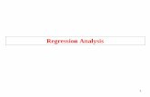 Regression Analysis - Muthén & Muthén, Mplus Home Page 1/lec1_Regressi… · Regression Analysis Regression model: ... Further Readings On Regression Analysis Agresti, A. & Finlay