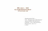 B.sc. III Chemistry Paper b - Govt.college for girls ...cms.gcg11.ac.in/attachments/article/107/B.sc. III Chemistry Organic...Organic synthesis via Enolates 1. 2. Acidity of α-hydrogens.
