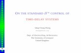 Qing-Chang Zhongmypages.iit.edu/~qzhong2/NUS_HinfDelay_slides.pdf · Qing-Chang Zhong zhongqc@ieee.org ... the right CSR Chain-scattering rep. Q.-C. ZHONG: ON THE STANDARD H ... (P)