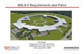 NSLS-II Requirements and Plans · SR BTS BtBooster LTB Linac Gun ... mr dM11 ΔB 1 =−0.28 mr ⎪ ⎩ ... Responsibilities include the design and commissioning of synchrotron