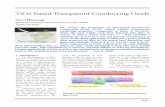 TiO2 based Transparent Conducting Oxidet_hitosugi/images/research/TNOreview.pdf · 2-based transparent conducting oxide ... solar cells6 and organic LEDs, ... LaAlO 3(100), LaSrAlO