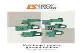 Fractional power geared motors - | Početnakmc.co.rs/sites/default/files/Fractional power geared motors.2975d... · fractional power gearboxes and geared motors. ... and the gear