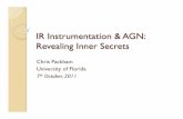 IR Instrumentation & AGN: Revealing Inner Secrets - …jt/frontiers/presentations11/packham... ·  · 2011-10-19IR Instrumentation & AGN: Revealing Inner Secrets Chris Packham University