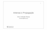 Antenas e Propagação - paginas.fe.up.ptpaginas.fe.up.pt/~amoura/APROWEB/AAM_Param_Fundamentais.pdf · Parâmetros Fundamentais 3 Omnidireccional no plano xy ou θ= π/2 • Radiador