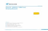 PLCC Series PLCC 2835 18V LC Datasheet - Edison Opto Opto_PLCC 28… ·  · 2015-04-17Notes: 1. Proper current derating must be observed to maintain junction temperature below the