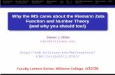 Why the IRS cares about the Riemann Zeta Function and ...web. General Theory Why Benford? Applications ζ(s) 3x +1 Stick Decomposition Conclusions Refs Why the IRS cares about the