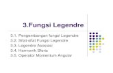 3.Fungsi Legendre - Website Staff UIstaff.ui.ac.id/system/files/users/hikam/material/funkhus03muhammad... · Dalam banyak kasus di Fisika, pers. Legendre sering juga dinyatakan dalam