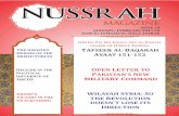 Nussrah Magazine Issue 34 - Khilafah.com | Serving the ... and sharing in their sin and neglect, for the true heroes of the Ummah are mindful of the saying of Allah (swt), ΏϤ ϱ