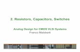 Franco Maloberti - IMSims.unipv.it/courses/download/aic/presentationno02.pdf · Analog Design for CMOS VLSI Systems Franco Maloberti 2. Resistors, Capacitors, Switches 1 Integrated