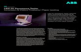 L&W Air Permeance Tester Lorentzen & Wettre Products | Paper testing€¦ ·  · 2017-12-28L&W Air Permeance Tester Lorentzen & Wettre Products | Paper testing ... priate testing