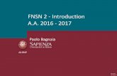 FNSN 2 - Introduction · FNSN 2 - Introduction A.A. 2016 ... M. Jobes – Nuclear and Particle Physics – John Wiley & Sons – 768 pag. ... The Review of Particle Physics ...