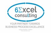YOUR PARTNER TOWARDS BUSINESS PROCESS EXCELLENCE … · YOUR PARTNER TOWARDS BUSINESS PROCESS EXCELLENCE . ... Training is delivered In-Site, ... 8D/5Why/PDCA Problem Solving ...