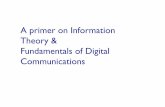 A primer on Information Theory & Fundamentals of Digital ... signal – continuous-time ... The Waveforms of Line Coding Schemes 11 111 1000 000 Clock Data stream Polar RZ Polar NRZ-L