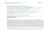 Hypolipidemic Activity of Microwave-Dehydrated Mango ...file.scirp.org/pdf/JBiSE_2014080611102633.pdf · How to cite this paper: Osorio-Esquivel, O., Cortés-Viguri, V., Garduño-Siciliano,