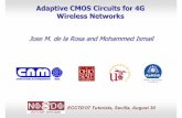 Adaptive CMOS Circuits for 4G Wireless Networksdigital.csic.es/bitstream/10261/3754/1/ECCTD07_TutorialJrosa.pdf · Adaptive CMOS Circuits for 4G Wireless Networks ... [UMTS/WCDMA]