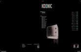 Microwave KMW 1221 B - koenic-online.com · EN User manual ES Manual de instrucciones FR Mode d’emploi HU Felhasználói kézikönyv IT Manuale dell’utente NL Gebruiksaanwijzing