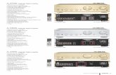 A-9755€¦ · TX-8555 Stereo Receiver • 125 W/Ch,4 Ω,1 kHz,IEC • WRAT (Wide Range Amplifier Technology) ... (Normal/Dim/Dimmer) • High-Rigidity,Anti-Resonant Chassis