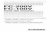 FC-200V 100V Users Guide Sp - support.casio-europe.com€¦ · 6-2, Hon-machi 1-chome Shibuya-ku, ... • Esta guía del usuario cubre el uso y operación de los ... kPi (π) y base