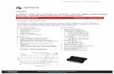 TA2024 STEREO 15W (4Ω) CLASS-T™ DIGITAL AUDIO AMPLIFIER USING DIGITAL POWER ... ·  · 2016-10-11Tripath Technology, Inc. - Technical Information 1 TA2024 –KLI/4.0/02.04 TA2024