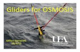 Gliders for OSMOSIS april2013 · SG566 ‐Tashtego. SG566 θ‐S. SG533 ‐Canopus. Issues • biofouling • broken temperaturetemperature sensorsensor • glider flight. SG533 ‐Canopus.